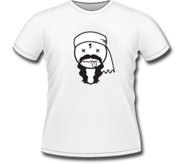 Osama Bin Laden T-Shirt smiley face